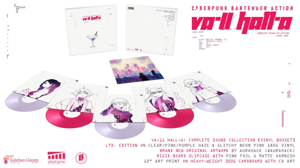 VA-11 HALL-A Complete Sound Collection Vinyl Box Set - Fangamer